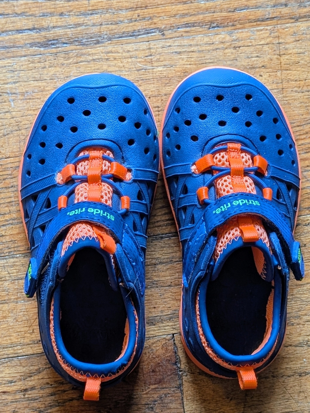 Stride Rite Made 2 Play Phibian Sneaker Sandal Water Shoes, Toddler Size 8